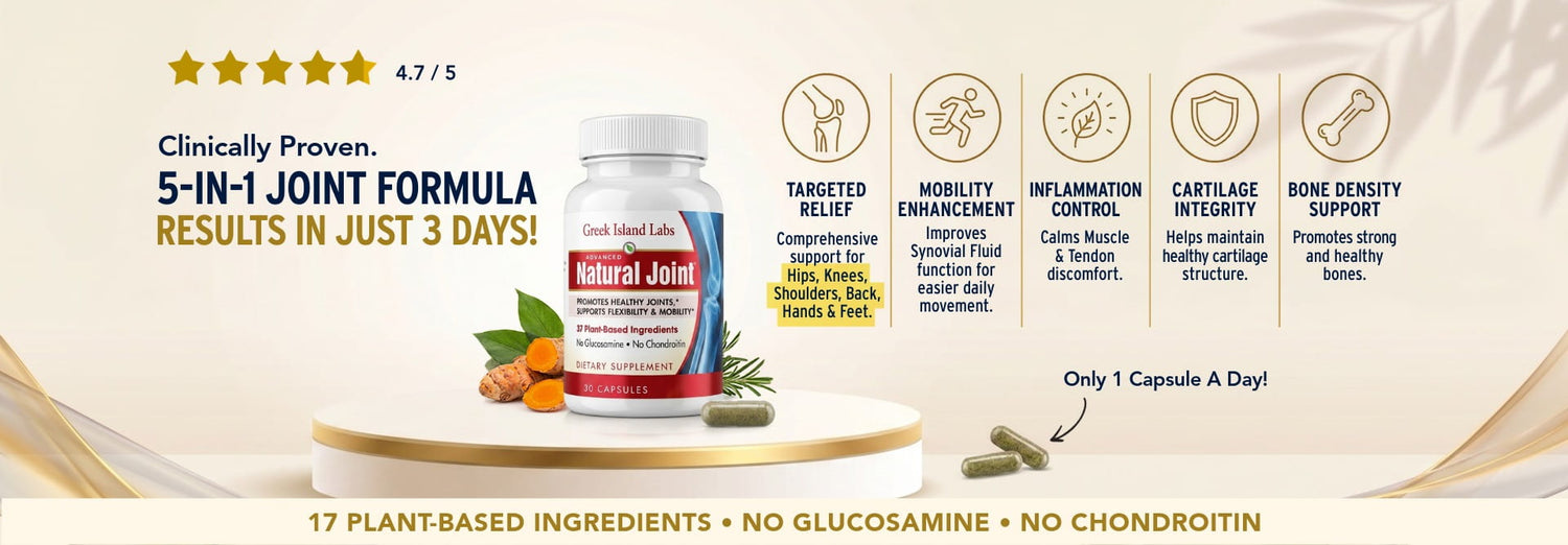 Natural Joint Pain Relief Supplement
