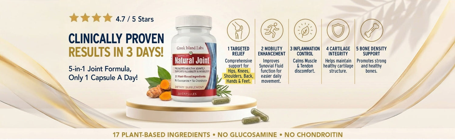 Natural Joint Pain Relief Supplement