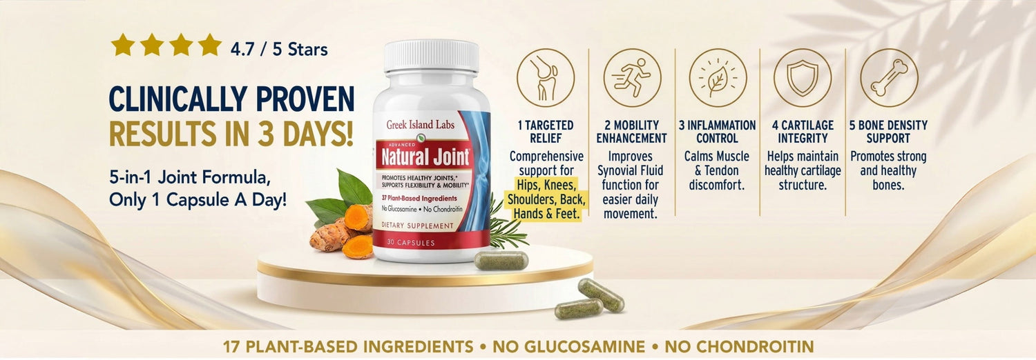 Natural Joint Pain Relief Supplement
