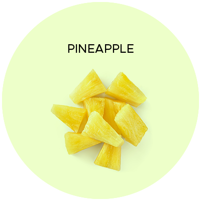 Pineapple. Antioxidant. Anti-Inflammatory. Immune support.